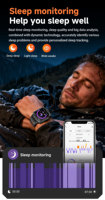 HT49 Herren Outdoor Smartwatch 2,01 Zoll IPS-Bildschirm 1200mAh BT-Anruf IP68 Wasserdicht Taschenlampe Gesundheits-Tracker OEM ODM Uhr