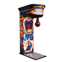 Baby Bear Street Amusement Boxe Punch Machine Arcade Punching Machine Outdoor Ultimate Big Punch Boxe Game Machine Metal CE