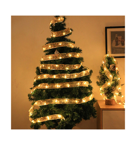 Lampu Hias Pohon Natal Lampu LED Lampu Kawat Tembaga Lampu Pita - Product Image 1