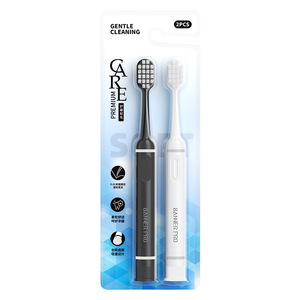Cepillo de dientes eléctrico Banner Pro con cerdas blancas y limpiador de lengua, base de soporte para uso doméstico en adultos - Product Image 2