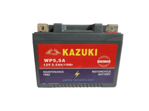 Batería de Motocicleta Sellada KAZUKI MFYTZ5S de Plomo-Ácido, 12 Voltios, 4Ah 5Ah, <span class=keywords><strong>Aki</strong></span> <span class=keywords><strong>Moto</strong></span> Power para Scooter y Bicicleta Eléctrica - Product Image 4
