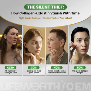 Cápsulas de Colágeno Multi-Hidrolizado de Marca Privada Lifeworth para Adultos, Apoyo para el Cabello, la Piel y las Articulaciones, <span class=keywords><strong>Amino</strong></span>ácidos para la Salud - Product Image 4