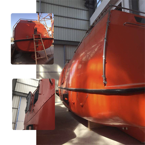 Bateau de sauvetage entièrement fermé de 5 m pour 25 personnes, en PRF et fibre de verre ignifuge, version équipement marin - Product Image 6