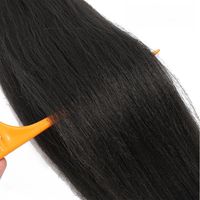 Perruque synthétique tressée Afro Yaki de 400g, 60 pouces, pré-étirée, extensions de cheveux faciles à tresser, mèches de cheveux raides naturels
