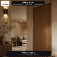 OEM ODM Lames verticales en bois massif insonorisantes, espacement personnalisé, option pleine hauteur pour villa moderne, chambre, hôtel, appartement