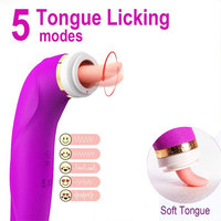 Vibrateur érotique pour femmes, stimulateur clitoridien et point G, simulateur de sexe oral lesbien avec simulateur oral pour mamelons, vibromasseur dildo