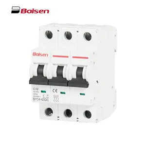 Sistema Solar PV DC Mini MCB 250V 500V 750V 1000V interruptor de corriente eléctrica 32A 40A 63A L7 tipo MCB Mini disyuntor