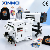 Nouvelle imprimante automatique de t-shirts XM A1 DTF (transfert direct sur film) avec doubles têtes d'impression I3200 pour l'impression textile et les entreprises OEM