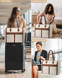 LOVEVOOK 4 in 1 여성용 여행 더플백 4pcs 세트 하룻밤 주말 핸드백 휴대 노동 배달을위한 대형 병원 가방 - Product Image 6