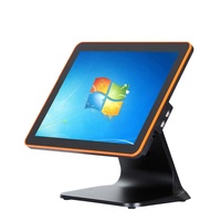 Venta al por mayor 15 pulgadas POS caja registradora Windows/Android POS Terminal Software restaurante Punto de Venta sistema POS para la venta
