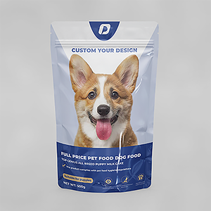 Bolsa de comida para perros de plástico PET ecológica con sello de cremallera fuerte, venta al por mayor, embalaje de comida para perros resellable para alimentos enlatados - Product Image 5