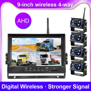 9 Inch Wireless Backup <b>Camera</b> Night Vision <b>Car</b> <b>Reversing</b> IP67 Waterproof Rear View DVR Recorder <b>for</b> Trucks Wireless-9-x36 Wirele - Product Image 6