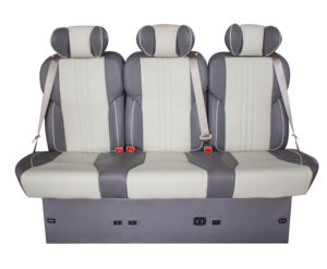 Sièges de banquette en cuir PU de luxe polyvalents pour 3 personnes, lits pliants confortables pour camping-car, <span class=keywords><strong>caravane</strong></span>, camping-car, sièges de voiture modifiés - Product Image 1
