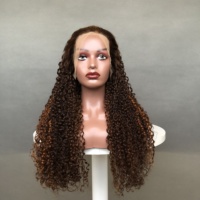 Vente chaude Pleine Densité Double Dessiné Dentelle Frontale Perruque Vietnam Vierge Cheveux Perruques Piano Couleur