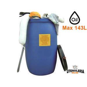 Kit d'absorption d'huile et d'hydrocarbures Airbank 143L - Product Image 1