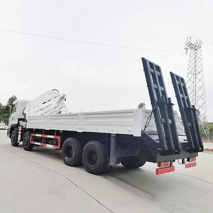 รถบรรทุก SINOTRUK HOWO 8x4 พร้อมเครน 10 ตัน เกียร์ดีเซล ยูโร 2 รถยกหนัก สำหรับกู้ภัยฉุกเฉินข้างทาง - Product Image 6