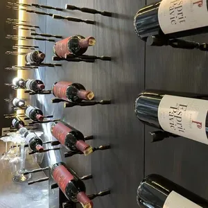 Factory Price Aluminum 2 Bottle Wine Holder Pegs Customized Wine Pegs Wall