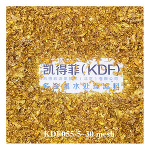 كيدفي 5-30 شبكة مرشح سبيكة وسائط لمعالجة مياه الشرب KDF مادة الحبيبات الذهبية - Product Image 4