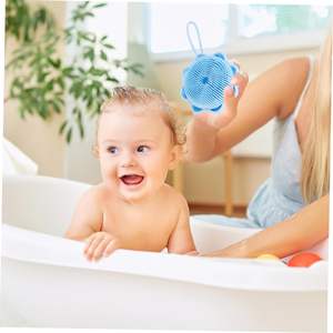 Nuevo cepillo de baño de silicona en forma de pulpo, cepillo de champú <span class=keywords><strong>para</strong></span> bebé de cerdas suaves, accesorio de baño creativo recargable - Product Image 2