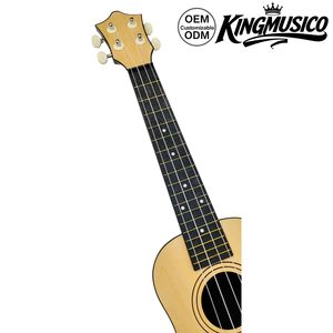 <span class=keywords><strong>Ukelele</strong></span> Soprano Negro de 21 Pulgadas <span class=keywords><strong>Aiersi</strong></span> Sinomusic Personalizado, Madera de Tilo Colorida con Arce, Hecho en China, Precio de Fábrica al por Mayor - Product Image 4