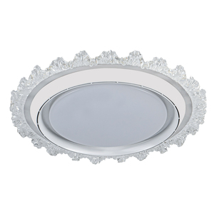 72W 2025 Hiện Đại Không Cánh 6-Tốc Độ Quạt Trần Trắng Đèn Chùm Pha Lê Chụp Đèn LED Acrylic DC Điều Khiển Từ Xa Chuyển Đổi Phòng Ngủ - Product Image 6