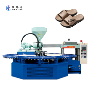 Macchina per stampaggio ad iniezione di suole monocolore completamente automatica per fabbrica di scarpe usate - Product Image 1