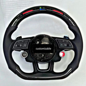 Volant sport en fibre de carbone à LED, vente chaude, pour <span class=keywords><strong>Audi</strong></span> A3/A4/A5/A6/A7/RS3/RS4/RS5/S3/S4/S5/Q2/<span class=keywords><strong>Q3</strong></span>/Q4/Q5/TT/R8/B8/B9/Q7/Q8 - Product Image 5