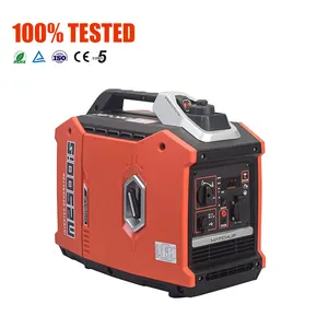 Bison Import Two Stroke Electric Power 1.8Kw 1800W Portable Silent Inverter Generator For Commercial
