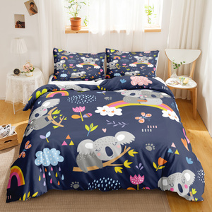 Juego de Ropa de Cama <span class=keywords><strong>Infantil</strong></span> con Diseño de Autos Pixar en 3D, <span class=keywords><strong>Funda</strong></span> Nórdica Estampada de 300 Hilos para Dormitorio de Niños, Uso Doméstico - Product Image 3
