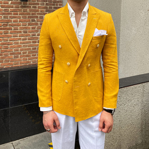 Prezzo all'ingrosso della fabbrica doppio petto in cotone <span class=keywords><strong>uomo</strong></span> <span class=keywords><strong>giacca</strong></span> moda Casual da <span class=keywords><strong>uomo</strong></span> aderente <span class=keywords><strong>giacca</strong></span> <span class=keywords><strong>giacca</strong></span> - Product Image 4