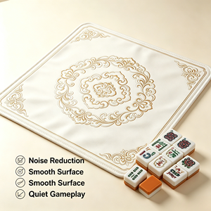 Custom Printed Non‑Slip Mahjong <b>Table</b> Mat Waterproof American Style <b>Game</b> Pad OEM ODM Wholesale - Product Image 3