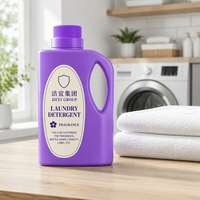 Lessive en poudre, liquide et capsules de lessive OEM en vrac, parfum lavande violette, produits de nettoyage