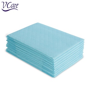Protège-draps jetables écologiques et durables en plastique bleu à motifs de dessins animés pour chiens, chats et lapins, 60x90cm, certifiés CE - Product Image 4