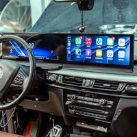 Foforfor Double écran 15,8 pouces pour BMW X5/X6 2014-2018 NBT/EVO Android 14 Carplay Autoradio avec tableau de bord LCD Nouvelle mise à niveau