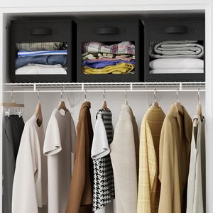 Poubelle de voiture pliable en tissu non tissé Baseus Jiahao, bac à déchets, organisateur de rangement, accessoires auto - Product Image 4