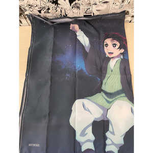 Juego de Manteles Demon Slayer con Diseños de Tanjiro y Nezuko, Mantel Grande con Accesorios, Producto Japonés, 100g, Envío Manual - Product Image 6