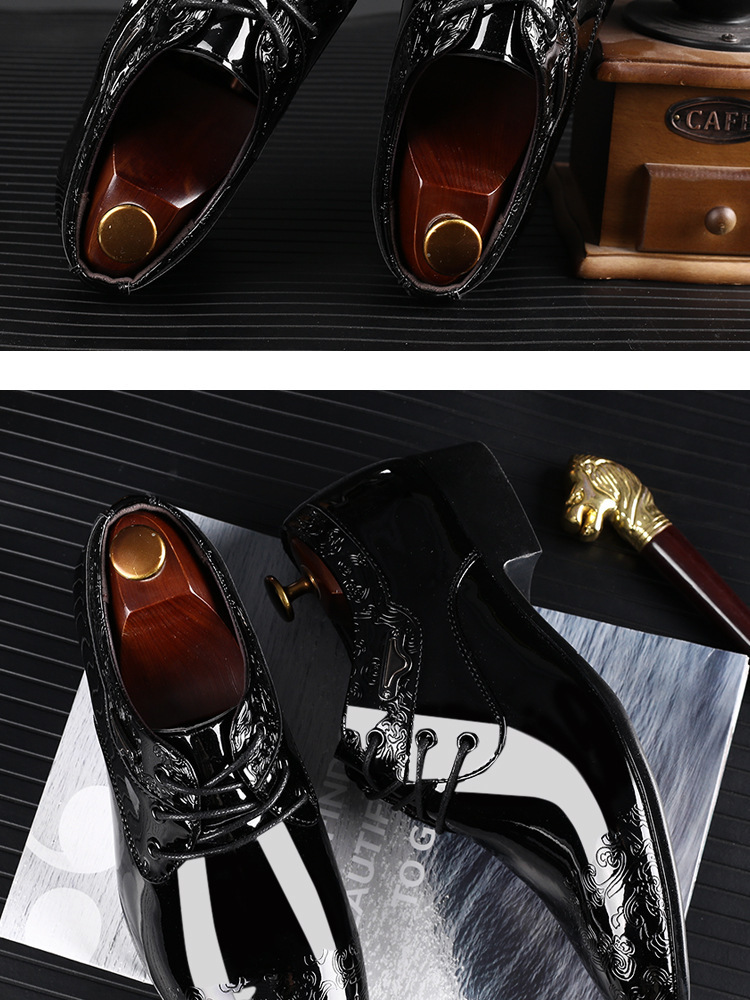 Puli. Business casual leather shoes Fashion Loafers Walking Footwear Outdoor Breathable Sneakers  main image 3