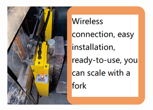 3 ~ 3.5t קיבולת מלגזה מאזניים במשקל מערכת כדור נושאת למחסנים ומלונאות מתכת - Product Image 5