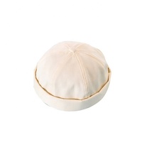 Casquette Docker Unisexe Ajustable en Jean 100% Coton pour l'Été – Style Marin, Motard ou Baseball Décontracté Sans Visière