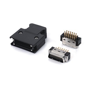 SM 26pin nam có chốt, đầu nối động cơ servo SCSI 26P, đầu nối MDR 26pin, 10326-52f0-008, 10126-3000pe, 10126-3000PC - Product Image 1