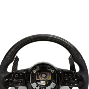 Volante de Fibra de Carbono para W117 W167 W176 W177 W203 W204 W205 W211 W212 W213 W218 C43 C63 C180 C200 C300 - Product Image 4