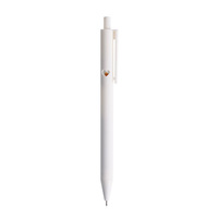 Stylo à poussoir en plastique, stylo créatif à fenêtre, rechargeable par pression, stylo amusant apprécié des étudiants