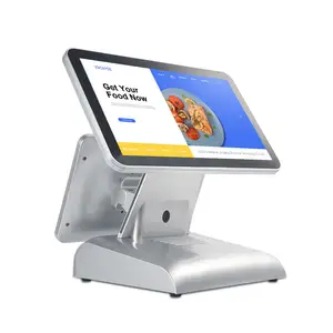 Point Of Sale System 15.6 Inch Touch Screen China Pos System Financial Equipment Register For Supermarket