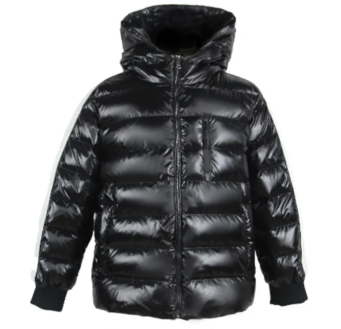 Custom plus size men's jacket shine bubble coat glossy Down Jacket Designer Brand Puffer Jacket For Men