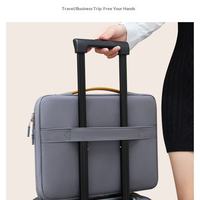 Sacoche minimaliste pour ordinateur portable, imperméable et antichoc, pour MacBook 14 et 15,6 pouces, idéale pour les voyages d'affaires