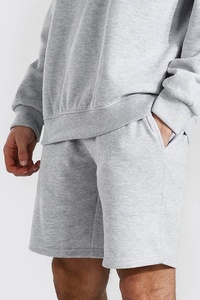 Venta caliente de los hombres de Color doble conjunto de pantalones cortos 2 piezas conjuntos de correr para hombres camisetas trajes - Product Image 3