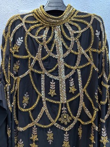 <span class=keywords><strong>Abito</strong></span> <span class=keywords><strong>Lungo</strong></span> <span class=keywords><strong>con</strong></span> Paillettes <span class=keywords><strong>a</strong></span> Sette Colori per Ramadan 2026, Colletto Piccolo Rialzato, <span class=keywords><strong>Maniche</strong></span> <span class=keywords><strong>a</strong></span> <span class=keywords><strong>Pipistrello</strong></span> e Ampia Gonna - Product Image 6