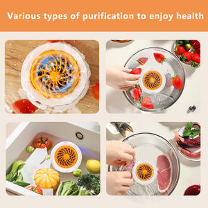 Purificador de Frutas y Verduras 4L Blanco, Máquina de Esterilización y Desinfección con Carga Inalámbrica para Uso Doméstico - Product Image 3