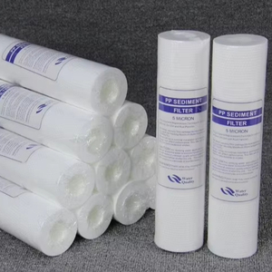 40 inch tan thổi PP trầm tích lọc phần tử Hộp mực 1/5 micron tách Polypropylene thẩm thấu ngược hệ thống prefilter - Product Image 1