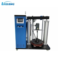 Systèmes de revêtement adhésif thermofusible Liujiang PUR pompe à tambour de 55 gallons avec pompe à engrenages machines d'application d'adhésif thermofusible PUR55
